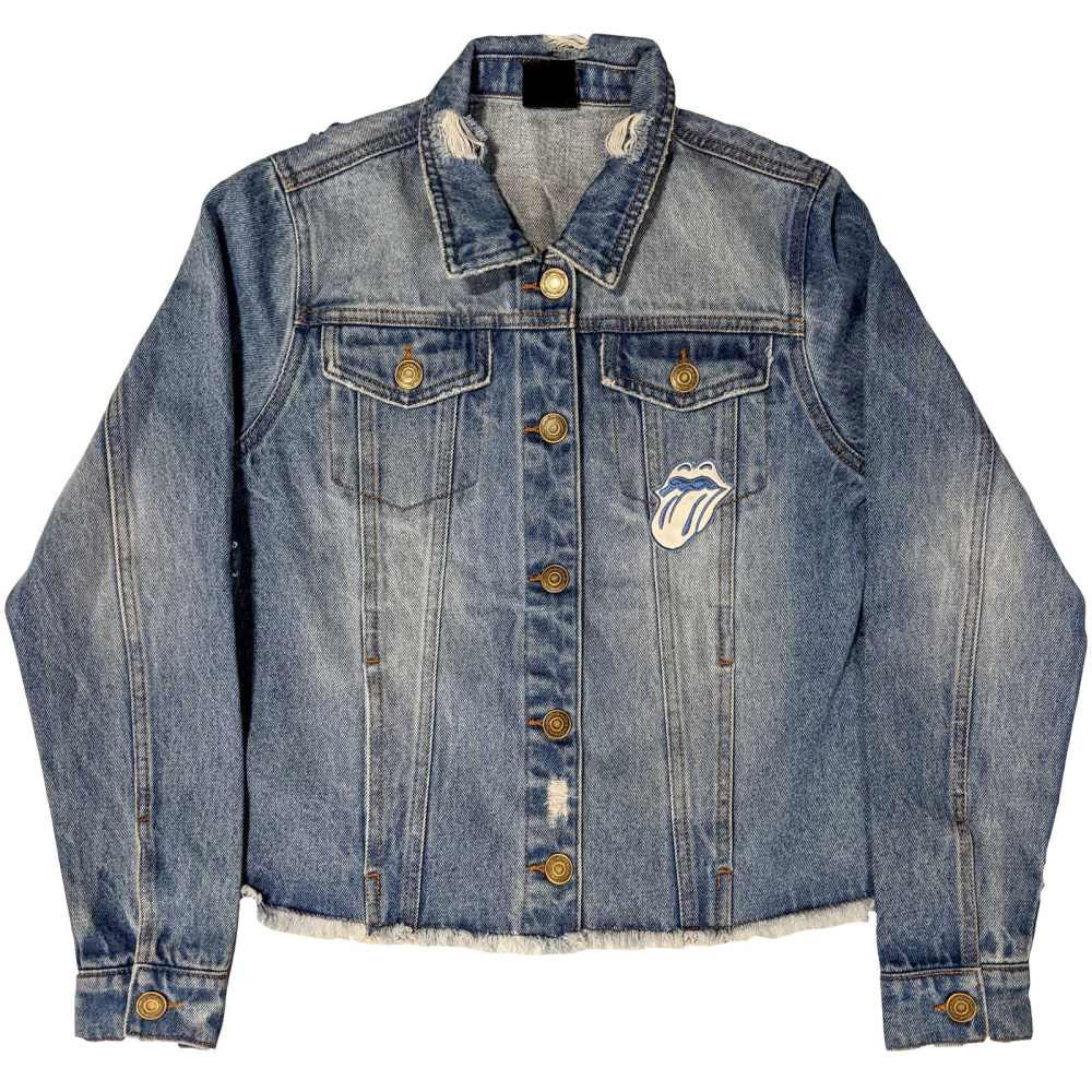 The Rolling Stones - Script Jacke - Blau